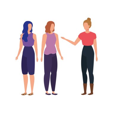 güzel ve genç kadın karakterler