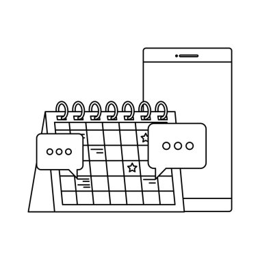 takvim anımsatıcısı ile Smartphone aygıtı