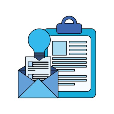 zarf posta ile kontrol listesi pano