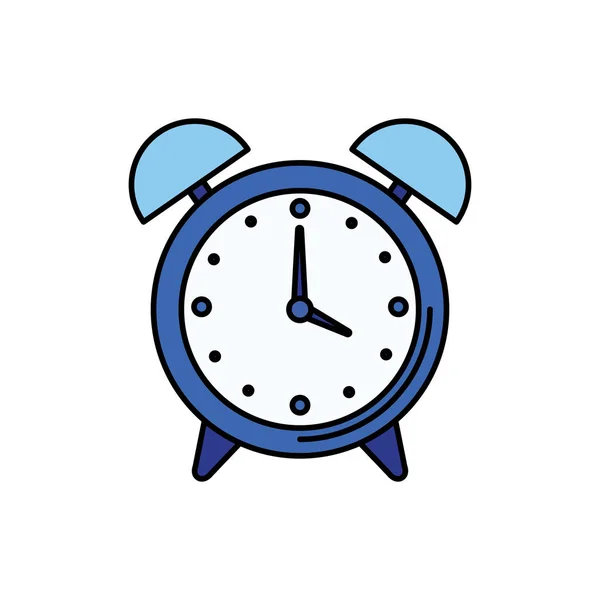 Relógio despertador ícone isolado —  Vetores de Stock
