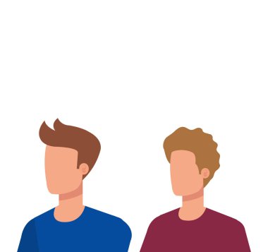 genç ve rahat men karakterleri