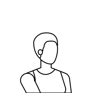 güzel ve genç kadın karakter