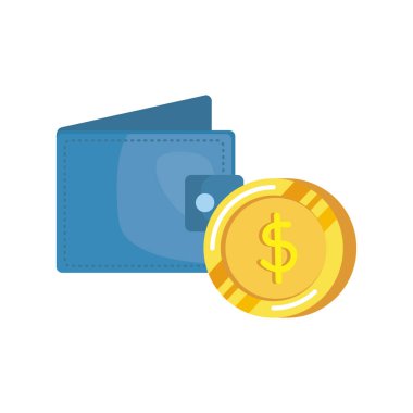 cüzdan ile para para dolar