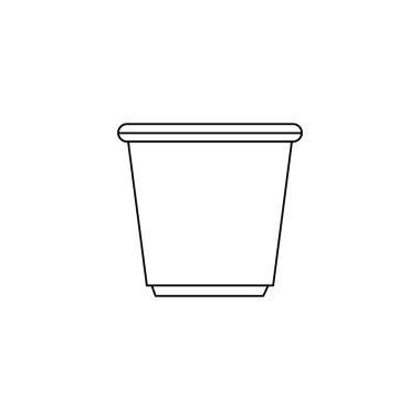 geleneksel çin çay bardağı izole simgesi