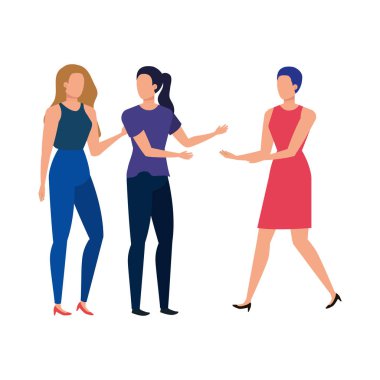 güzel ve genç kadın karakterler