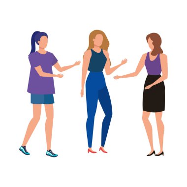 güzel ve genç kadın karakterler