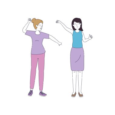 güzel ve genç kadın karakterler