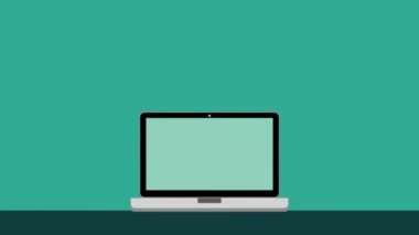 dizüstü bilgisayar ile online finans ve ekonomi