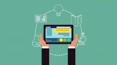 insan ve malzeme animasyon ile eğitim öğrenme