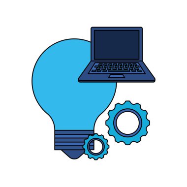 ampul ışıklı dizüstü bilgisayar