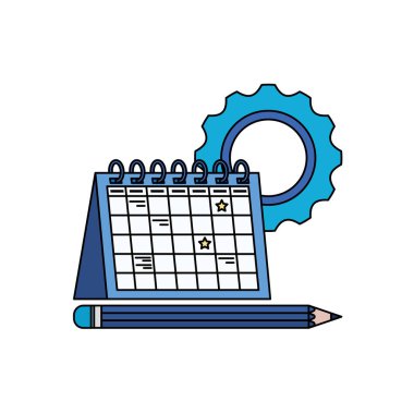 takvim ile dişli makinesi ayarları