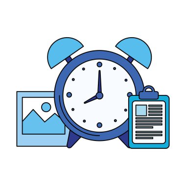 kontrol listesi simgesi ile çalar saat