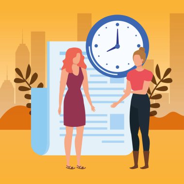 belge karakterleri ile genç kadınlar