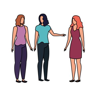 güzel ve genç kadın karakterler