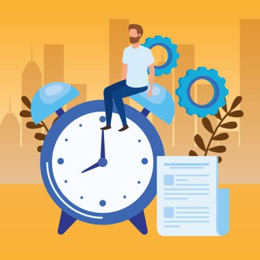 delikanlı ile çalar saat