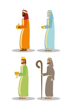 kutlama neşeli noel yemlik düz tasarım