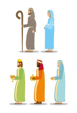 kutlama neşeli noel yemlik düz tasarım