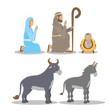 kutlama neşeli noel yemlik düz tasarım