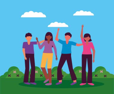 mutlu gençlerin tasarım kutluyor