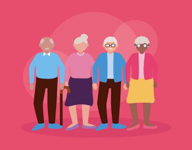 mutlu dedesi gün düz tasarım