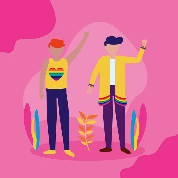 Het queer Community LGBTQ-ontwerp — Stockvector