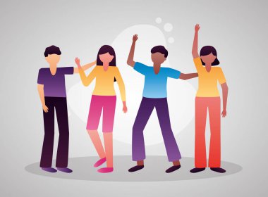 mutlu gençlerin tasarım kutluyor