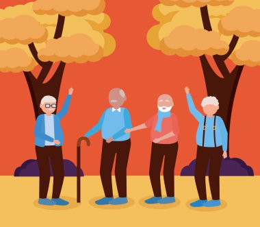 mutlu dedesi gün düz tasarım