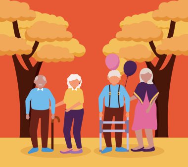 mutlu dedesi gün düz tasarım