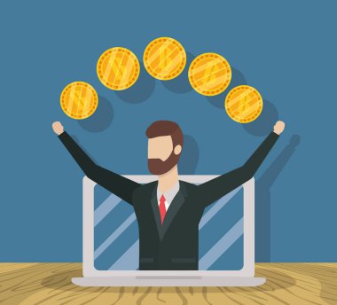 iş adamları kriptopara finans tasarımı