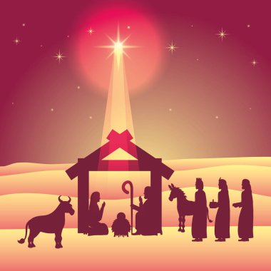 kutlama neşeli noel yemlik düz tasarım