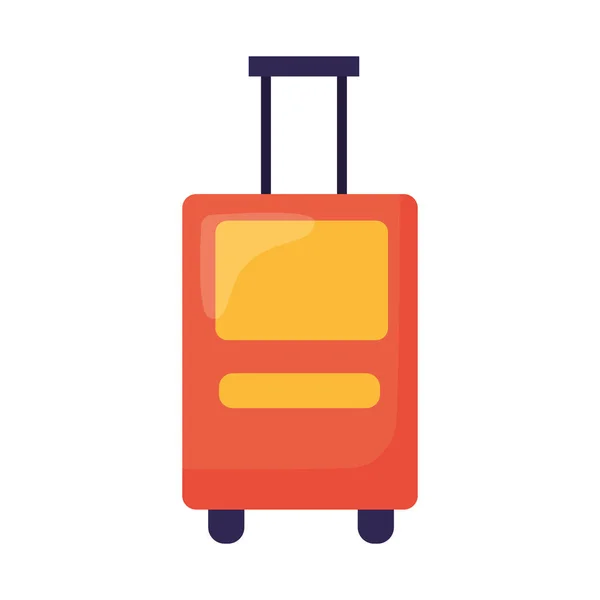 Seyahat tasarımı için izole çanta — Stok Vektör