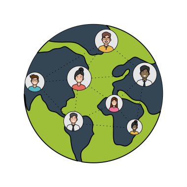 Sosyal medya ve multimedya vektör tasarımı