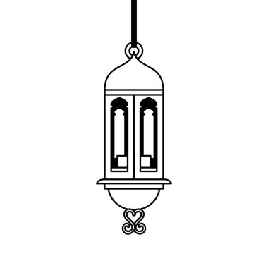 Ramazan Kareem lambası asma süslemesi