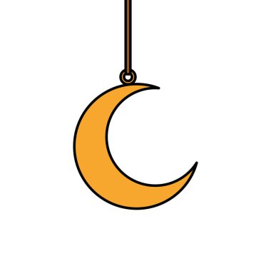 ramazan kareem ay asılı dekorasyon