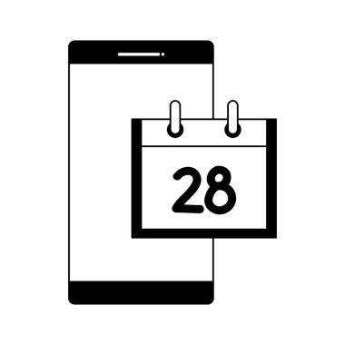 takvim anımsatıcısı ile Smartphone aygıtı
