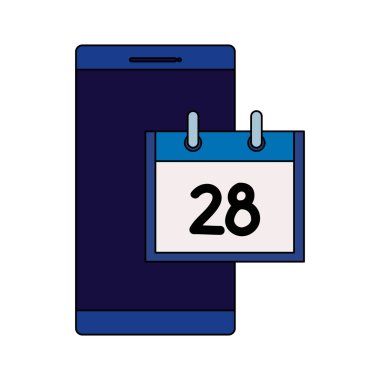 takvim anımsatıcısı ile Smartphone aygıtı