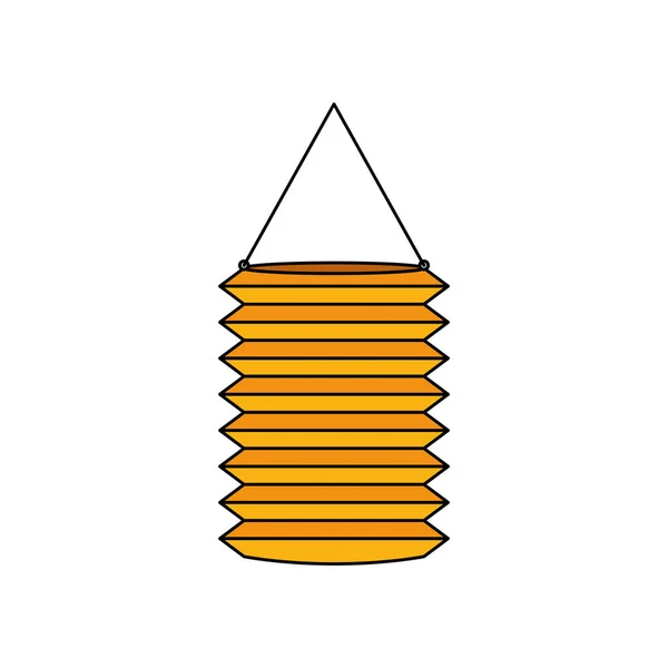 中国の装飾用ランプハンギングアイコン — ストックベクタ