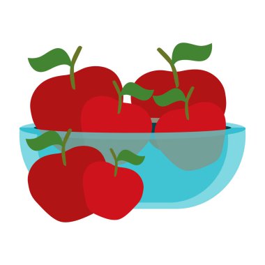 cam kase taze elma meyve