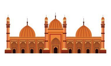 badshahi cami binası saray simgesi