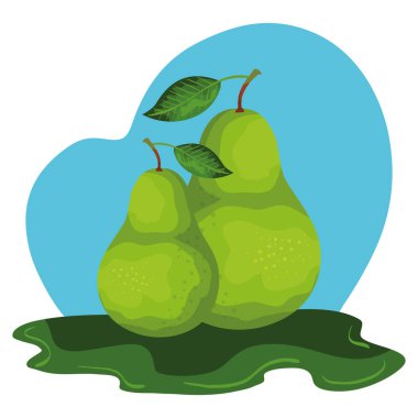 taze armut meyve doğa simgesi