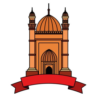 kurdeleli badshahi cami binası saray