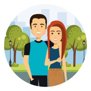 kampta genç aşıklar çift karakterleri