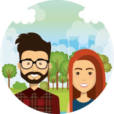 kampta genç aşıklar çift karakterleri