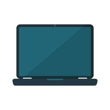 Yalıtılmış dizüstü vektör tasarımı