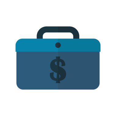 İzole bavul vektör tasarımı