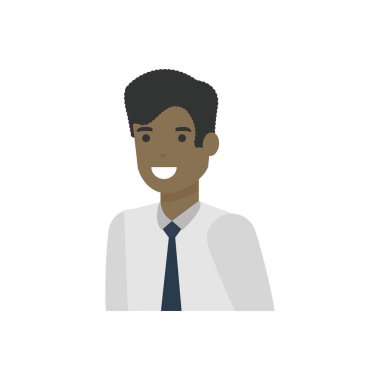 İzole edilmiş Avatar Adam vektör tasarımı