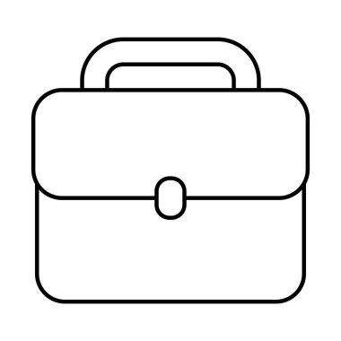 İzole profesyonel bavul vektör tasarımı