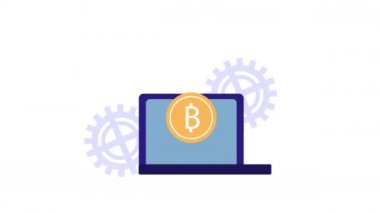 dizüstü bilgisayar ve işadamı ile online finans ve ekonomi