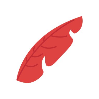 İzole yaprak tasarımı