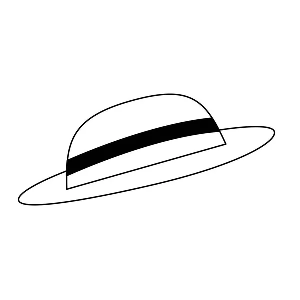 Conception de vecteur de chapeau isolé — Image vectorielle